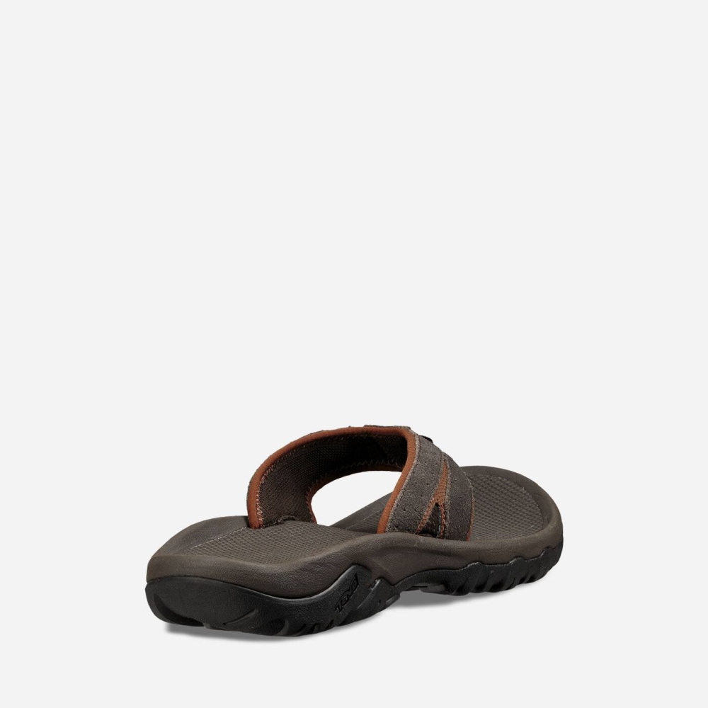 Men's Teva Katavi 2 Thong Hiking Sandals Brown | 379862NMV