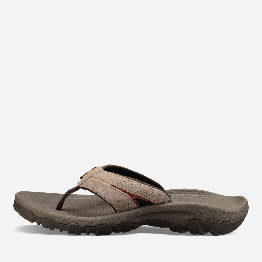 Men's Teva Katavi 2 Thong Hiking Sandals Brown | 490263CEY