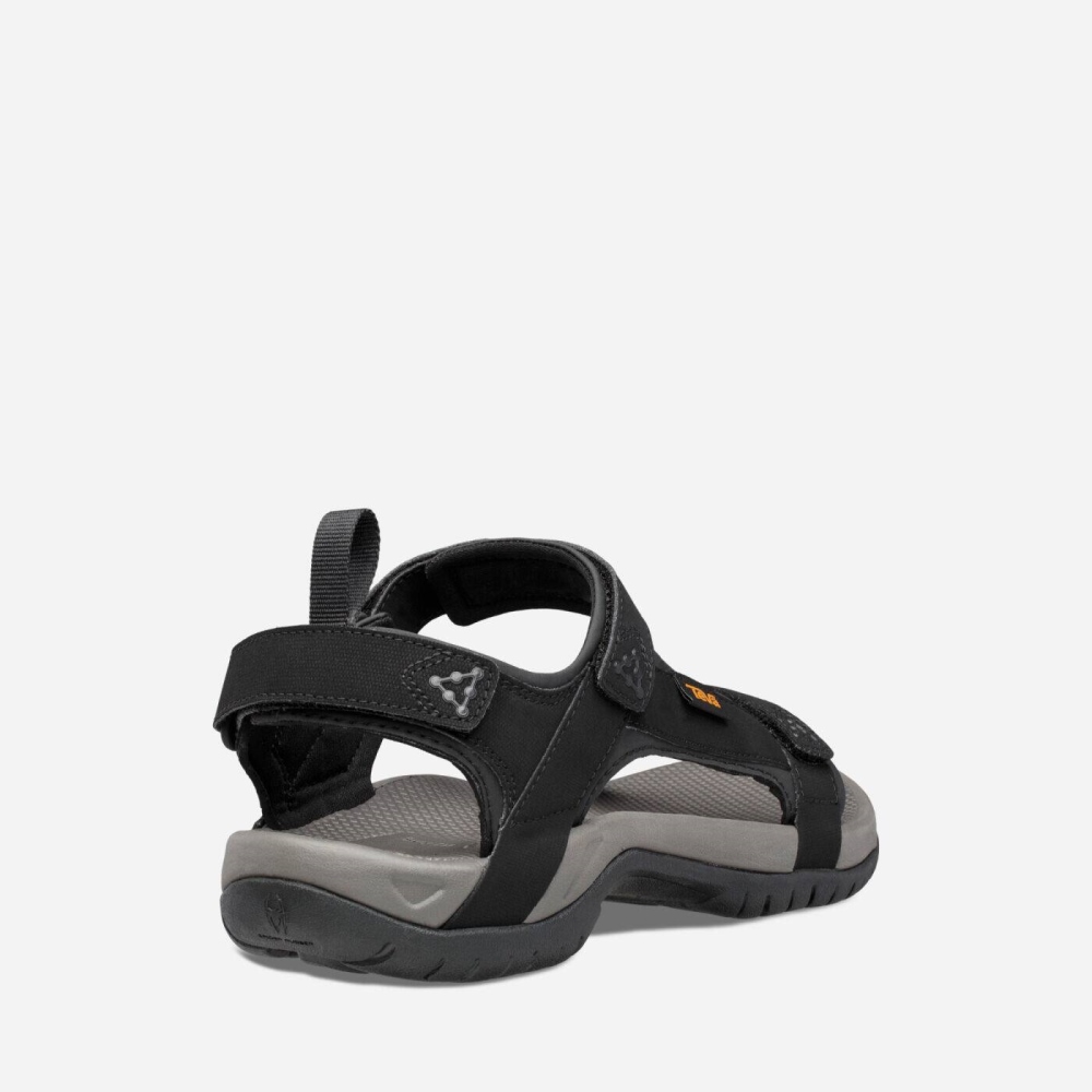 Men's Teva Meacham Hiking Sandals Black | 792340XTW