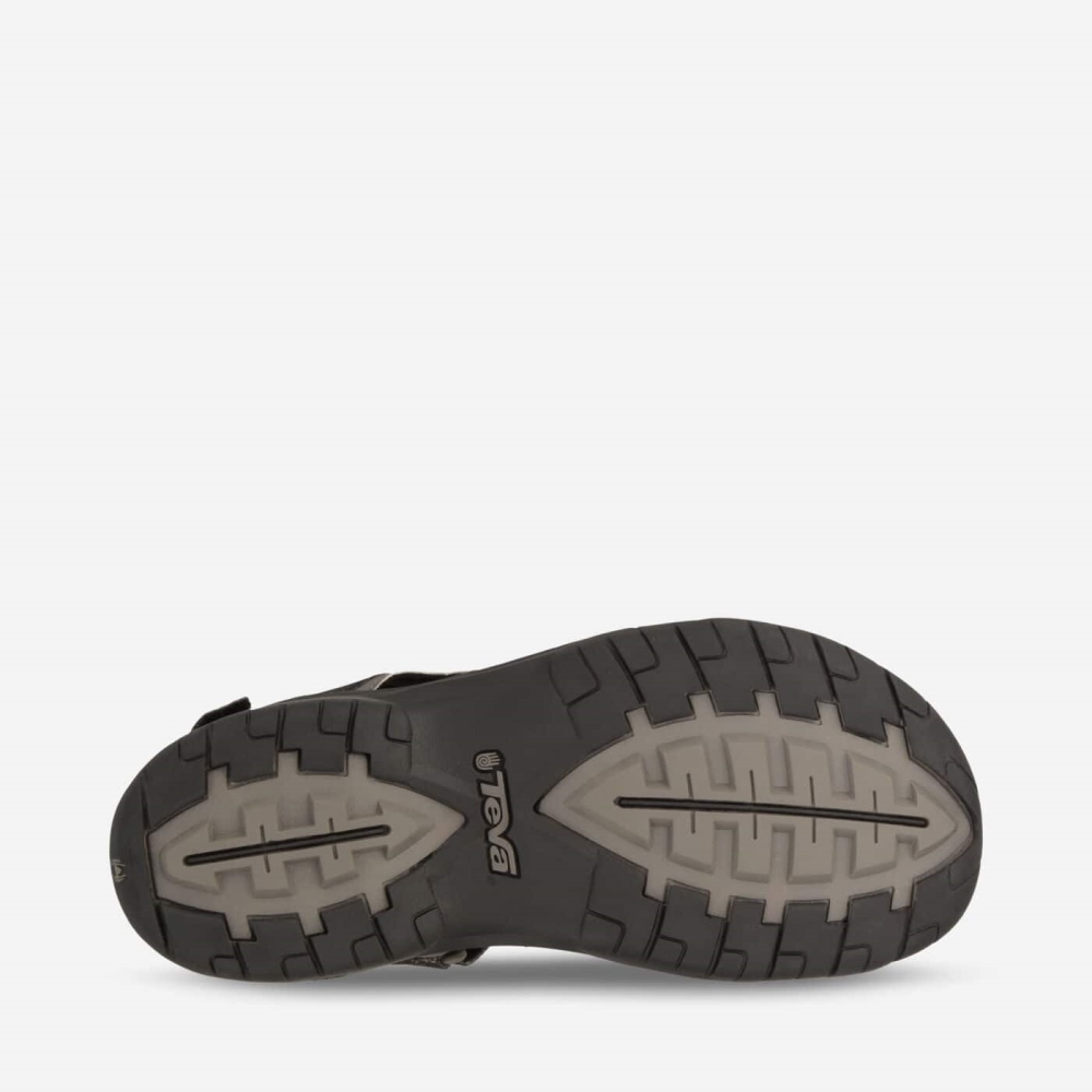 Men's Teva Minam Hiking Sandals Black | 930587EYZ