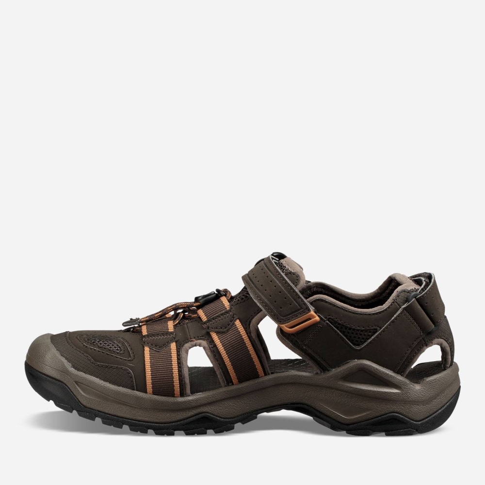 Men's Teva Omnium 2 Hiking Sandals Brown | 678253EQS