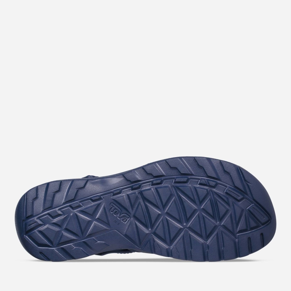 Men's Teva Omnium Drift Slip On Shoes Navy | 520439FMV