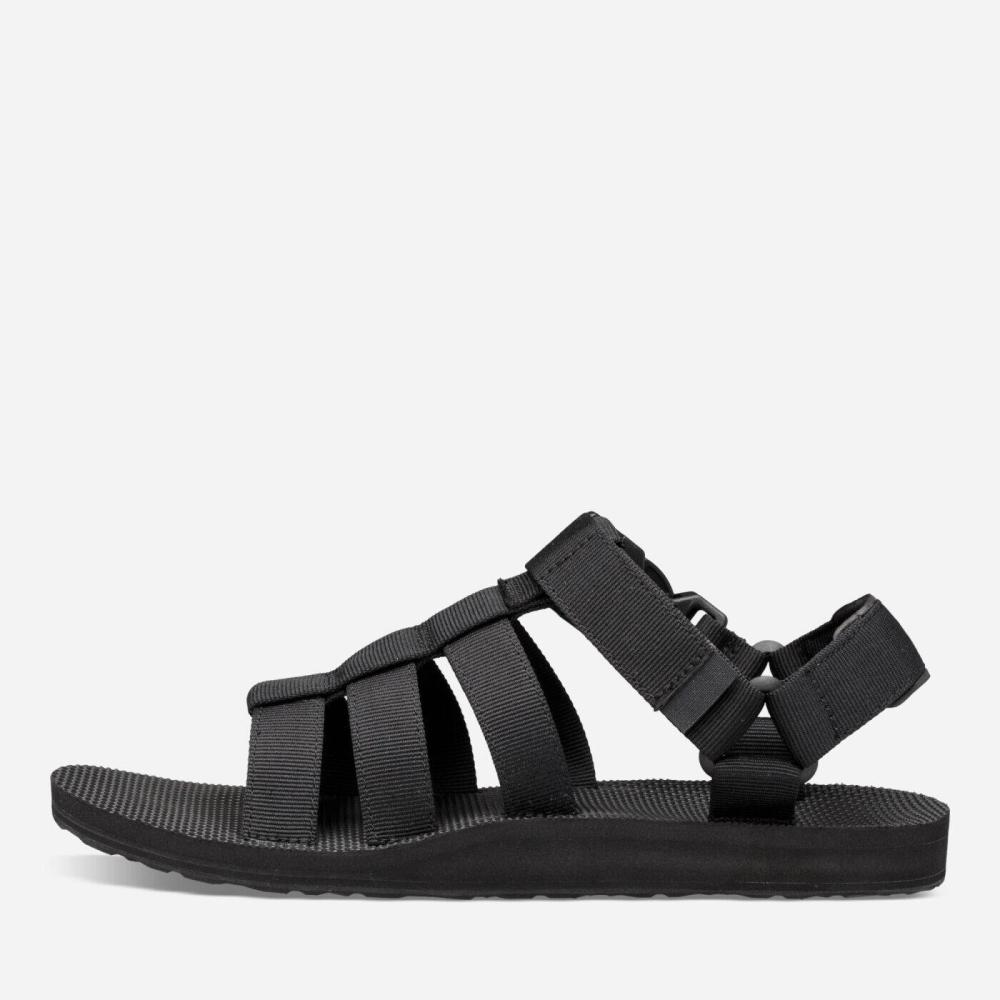 Men's Teva Original Dorado Hiking Sandals Black | 679408ICG