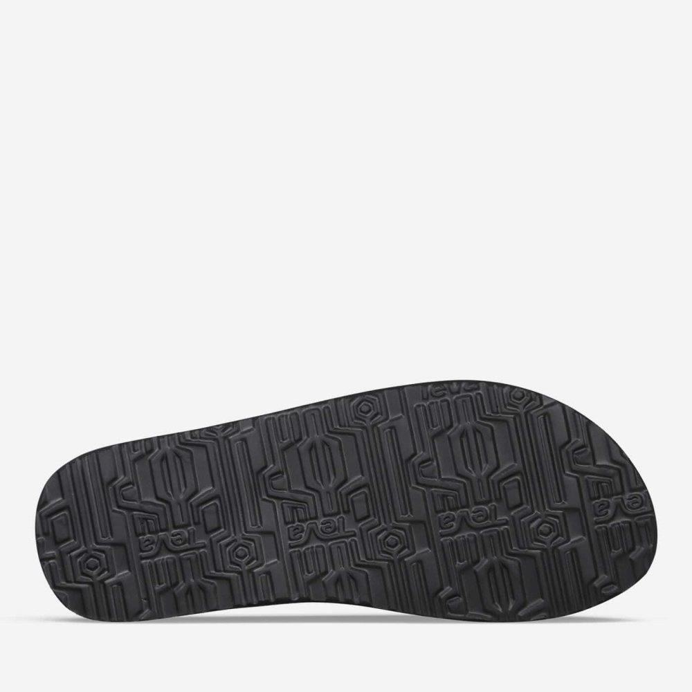 Men's Teva Original Mush Flip Flops Black | 820341IMG