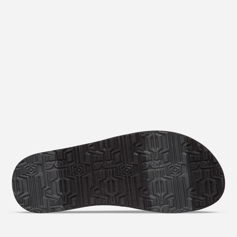 Men's Teva Original Mush Flip Flops Brown | 361842FGV