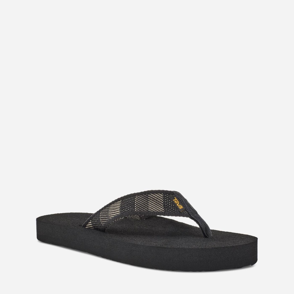 Men's Teva Original Mush Sandals Black | 273649ARH