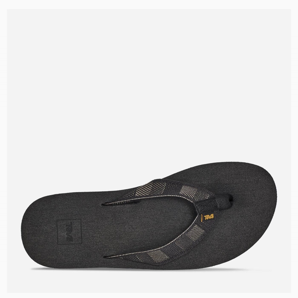 Men's Teva Original Mush Sandals Black | 273649ARH