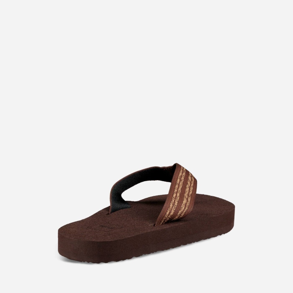 Men's Teva Original Mush Sandals Brown | 904287NED