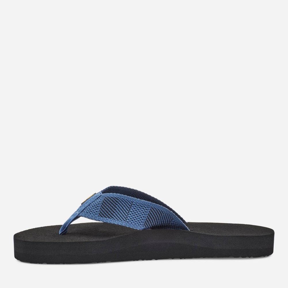 Men's Teva Original Mush Sandals Dark Blue | 435902GKT