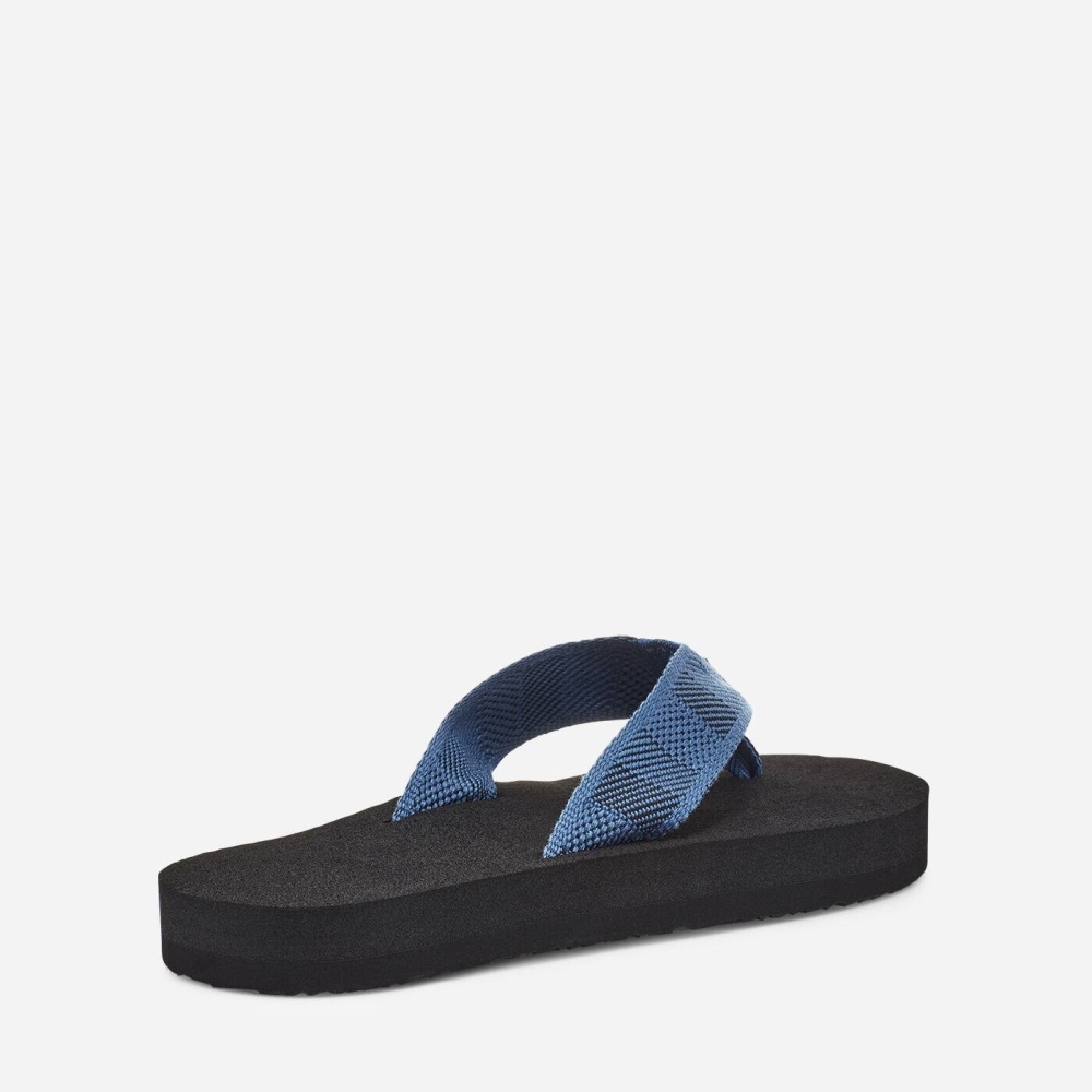 Men's Teva Original Mush Sandals Dark Blue | 435902GKT