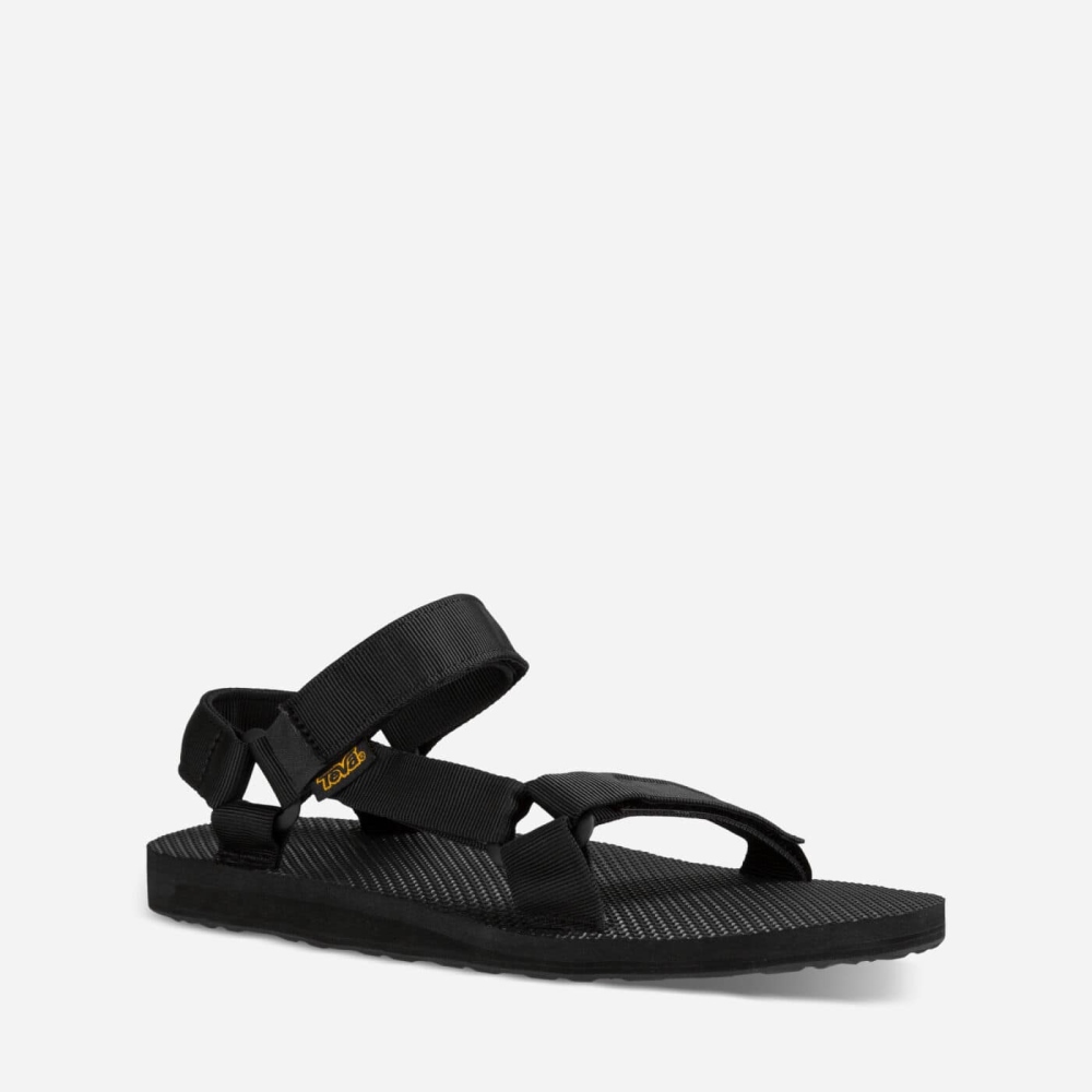 Men's Teva Original Universal Hiking Sandals Black | 295783RQA