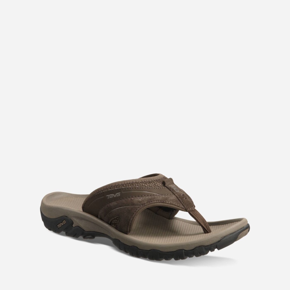 Men's Teva Pajaro Hiking Sandals Coffee | 049385LSR