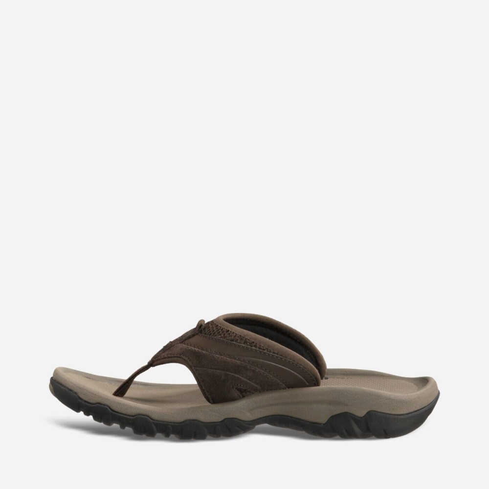 Men's Teva Pajaro Hiking Sandals Coffee | 049385LSR