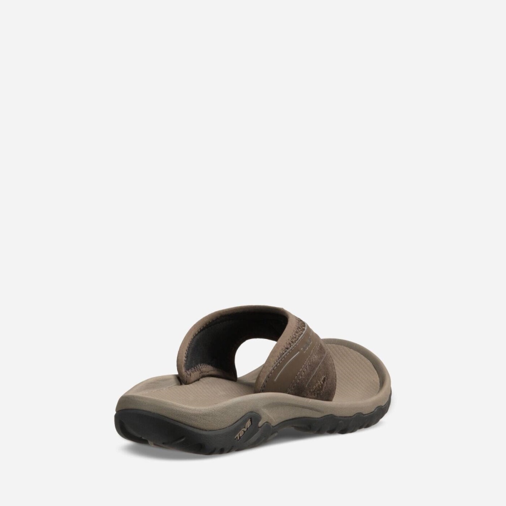 Men's Teva Pajaro Hiking Sandals Coffee | 049385LSR