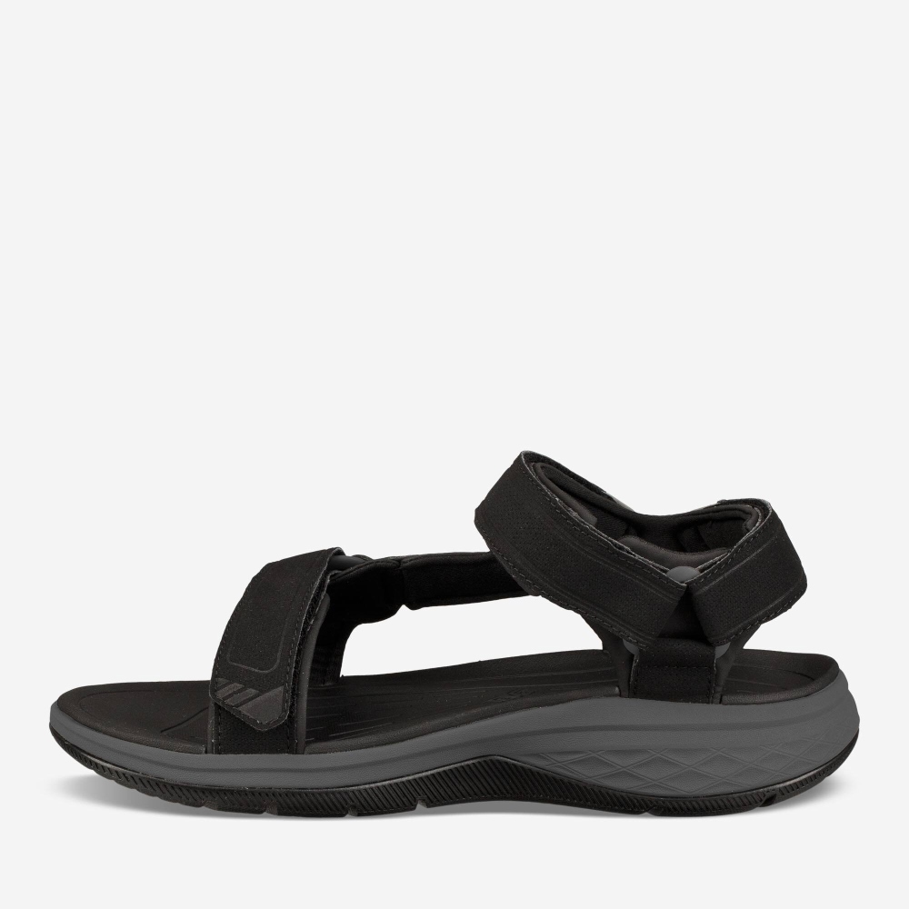 Men's Teva Strata Universal Sandals Black | 571368PTE