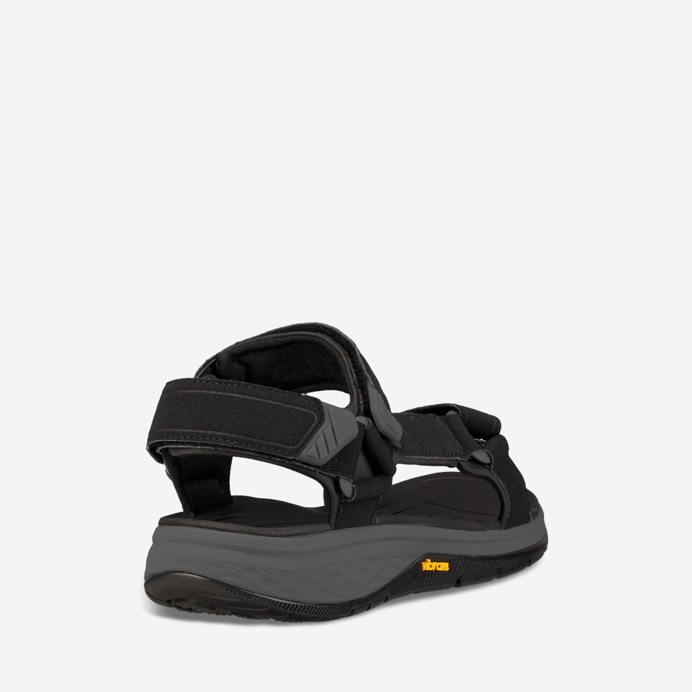 Men's Teva Strata Universal Sandals Black | 571368PTE