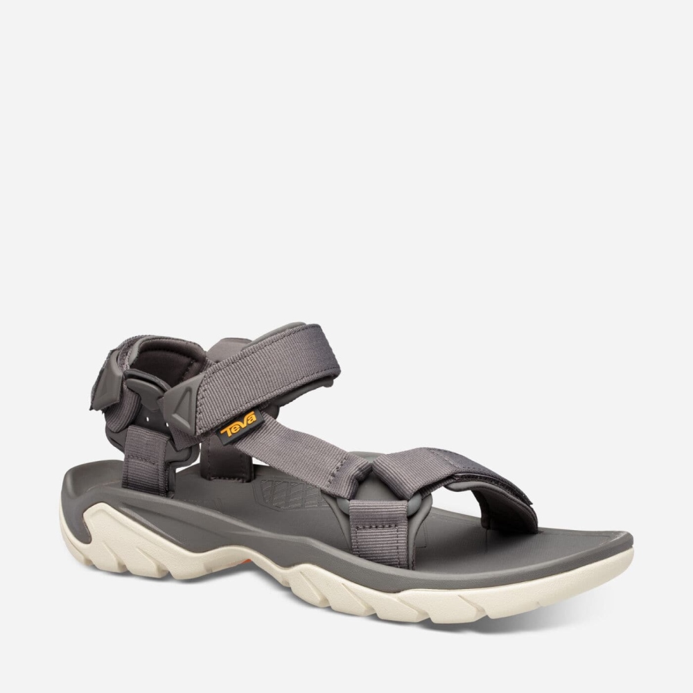 Men's Teva Terra Fi 5 Universal Sandals Grey | 041625SYM