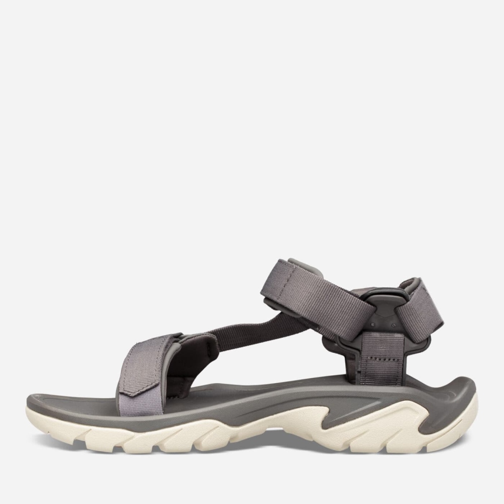 Men's Teva Terra Fi 5 Universal Sandals Grey | 041625SYM