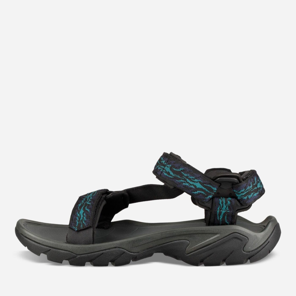 Men's Teva Terra Fi 5 Universal Sandals Dark Grey | 059716RHX