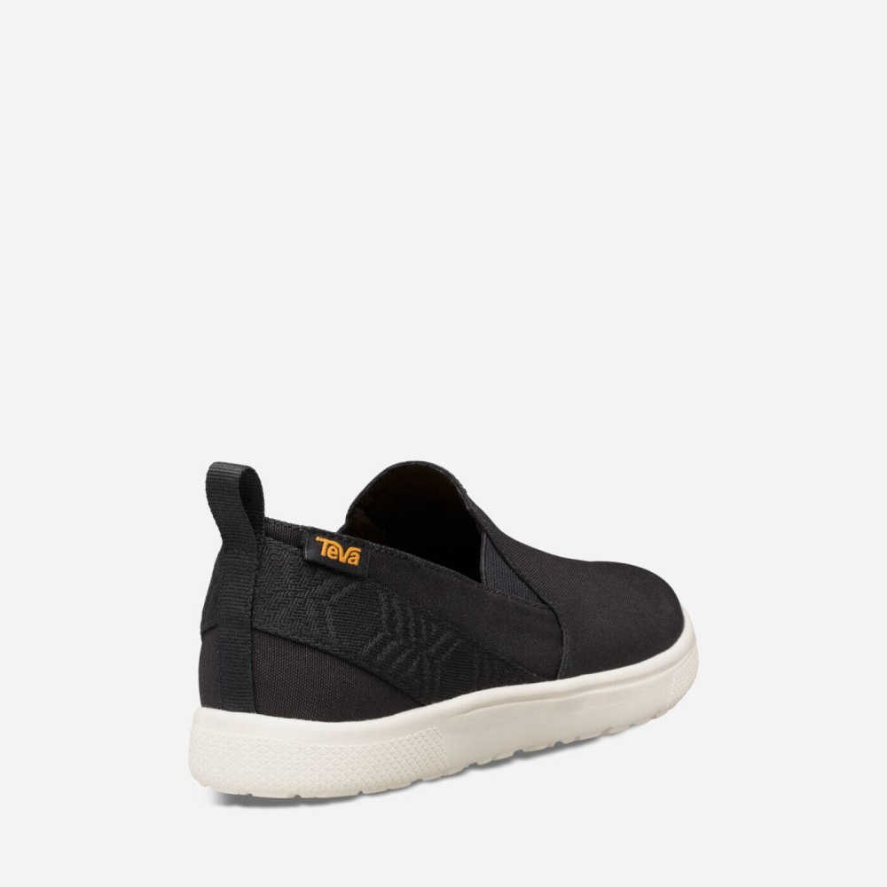 Men's Teva Voya Slip On Sneakers Black | 348260INL