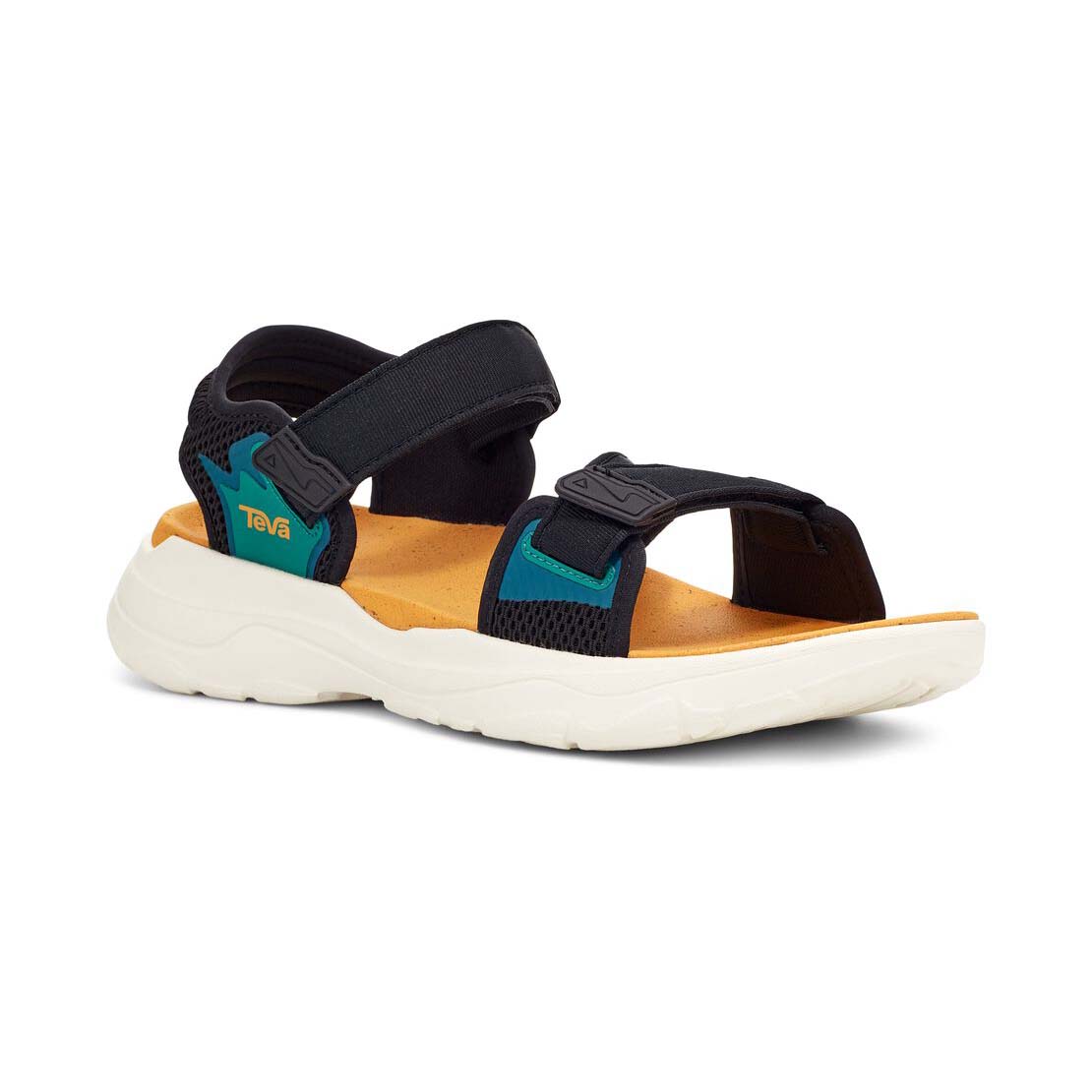 Men's Teva Zymic Sandals Black Blue | 809234BPF