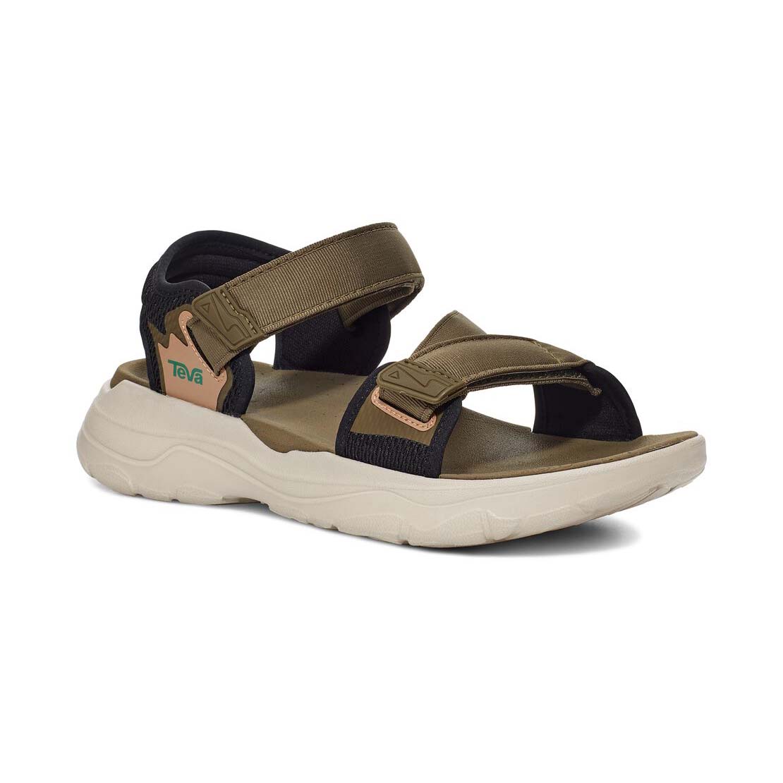 Men's Teva Zymic Sandals Olive | 706328JRC