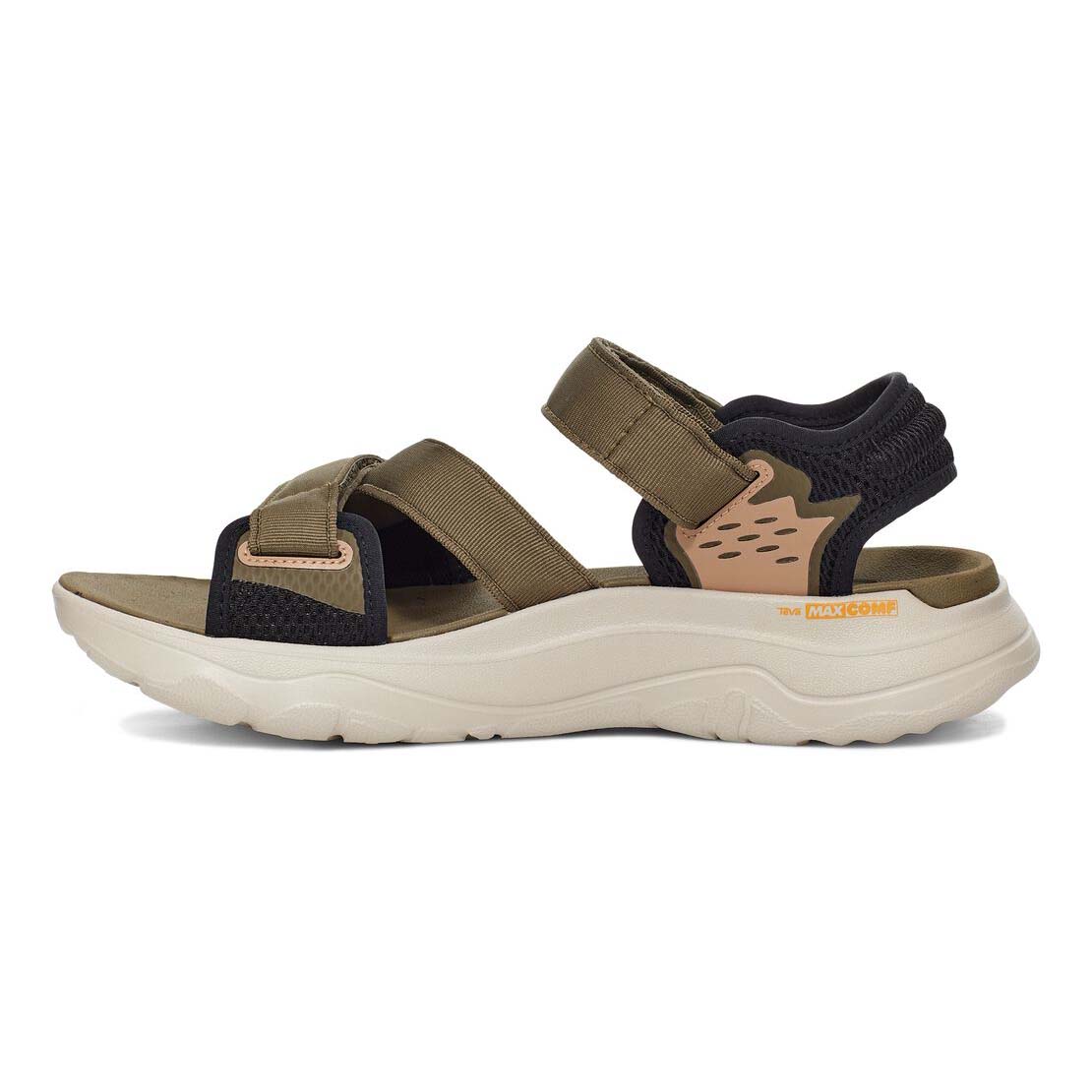 Men's Teva Zymic Sandals Olive | 706328JRC