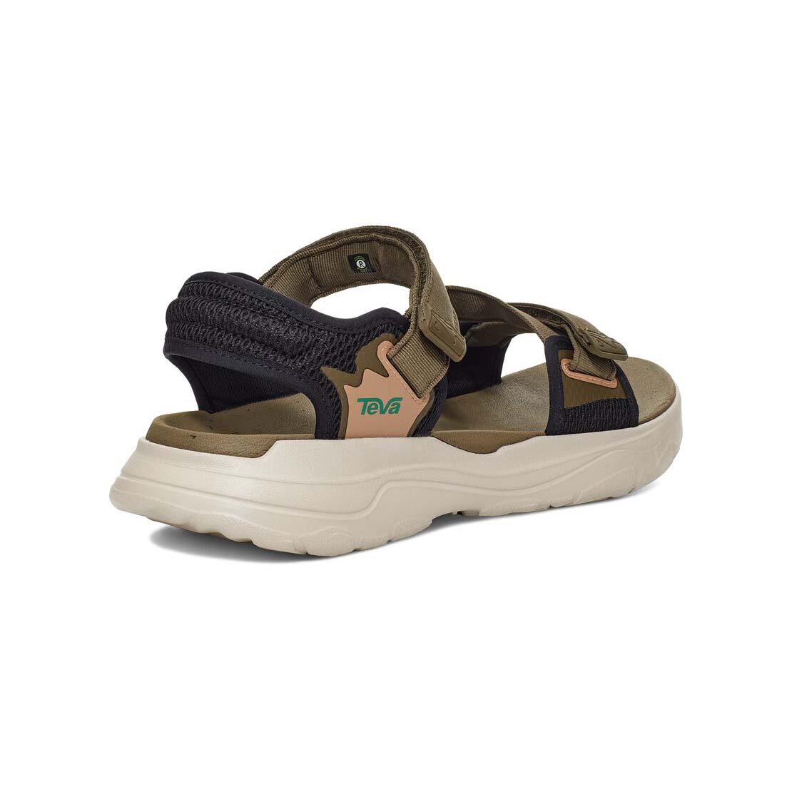 Men's Teva Zymic Sandals Olive | 706328JRC