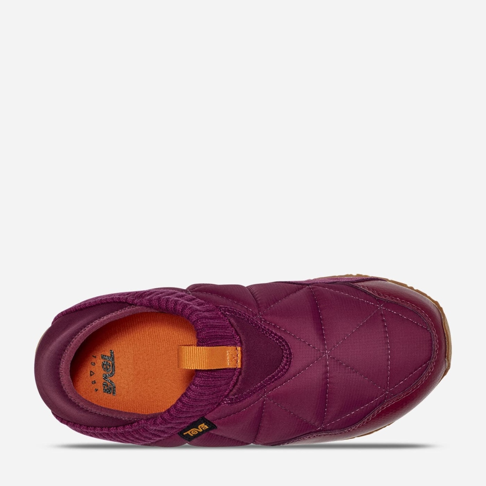 Women's Teva Ember Moc Slip On Shoes Purple | 591304IBV