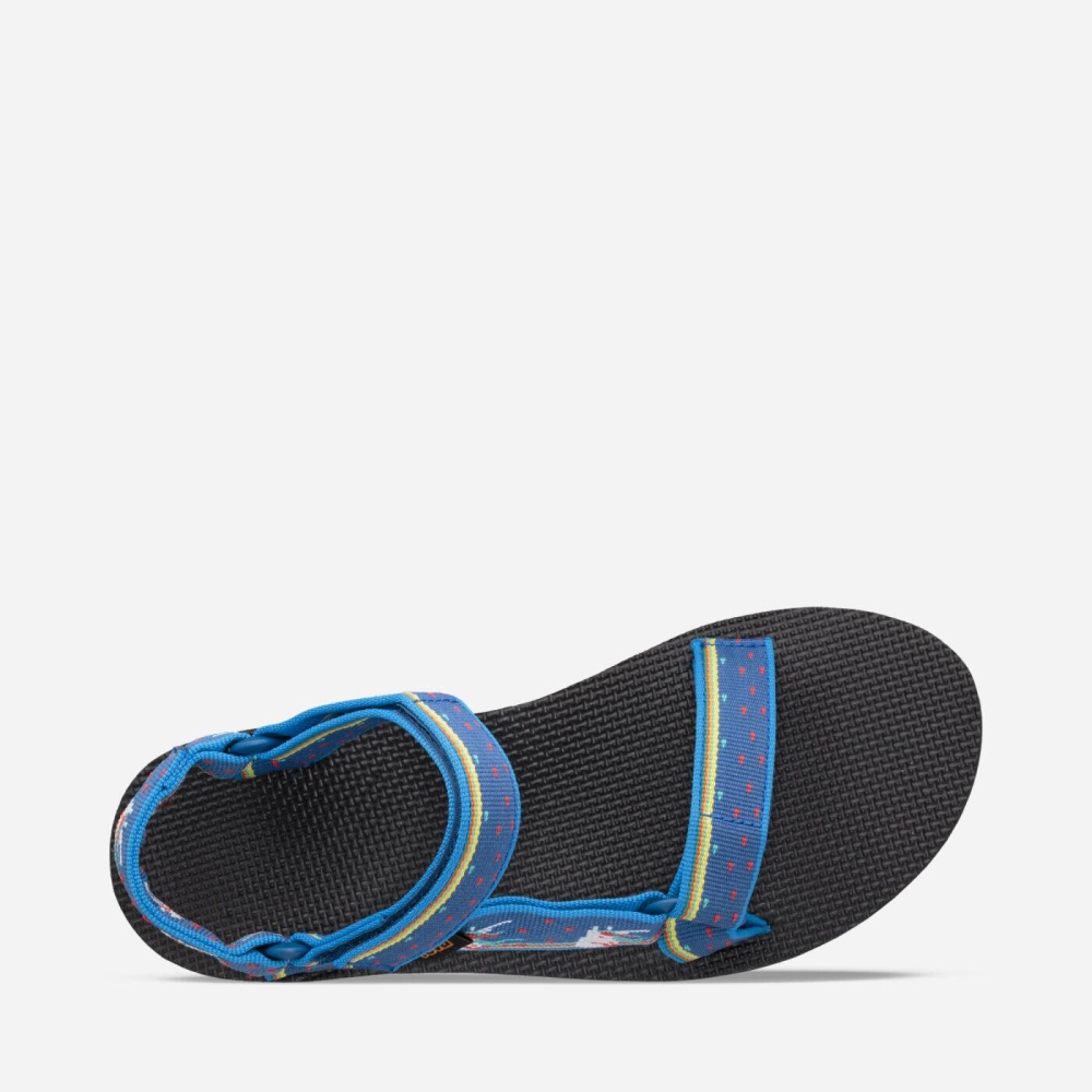 Women's Teva Flatform Universal Flatform Sandals Dark Blue | 142607BOL