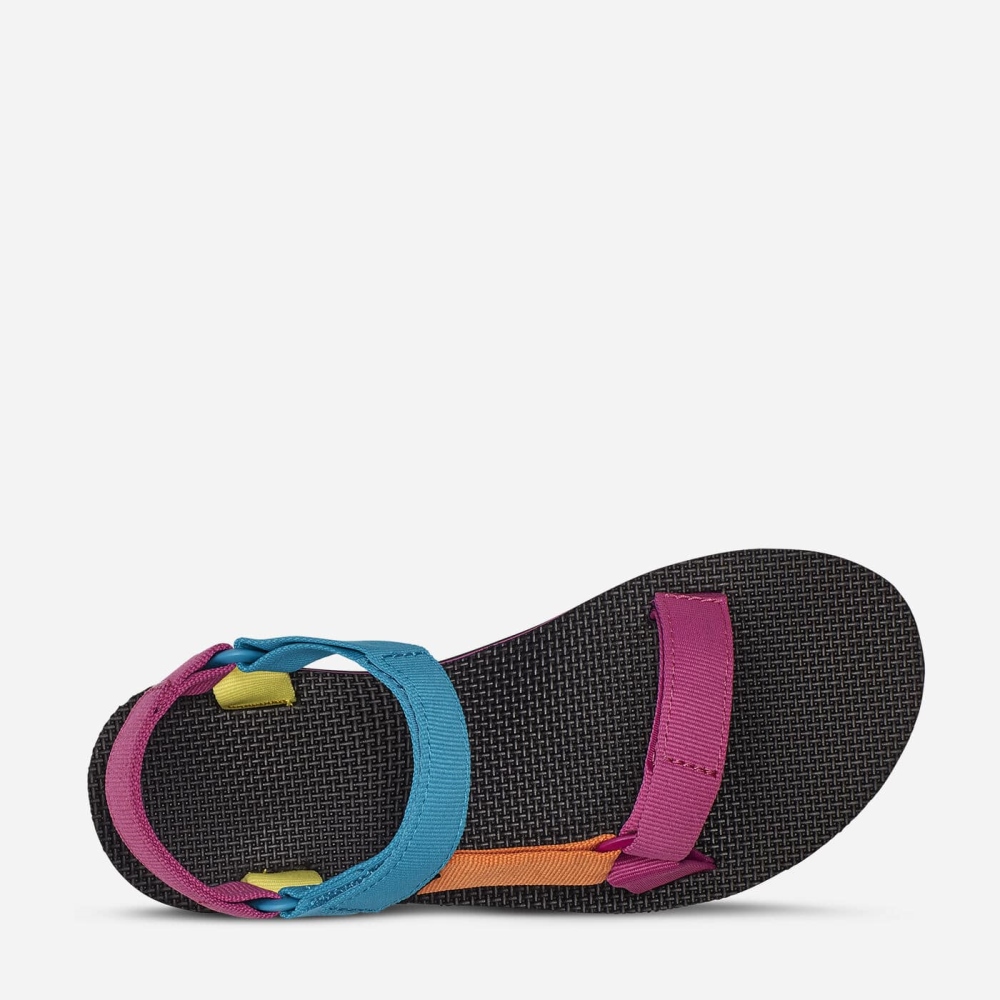 Women's Teva Flatform Universal Flatform Sandals Multicolor | 314027FTE