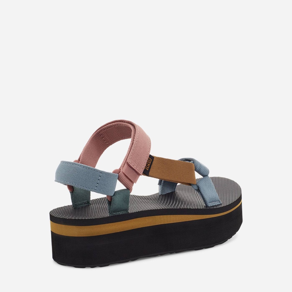 Women's Teva Flatform Universal Flatform Sandals Multicolor | 673528VBQ