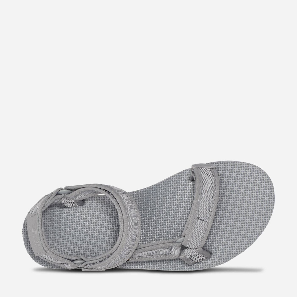 Women's Teva Flatform Universal Mesh Print Flatform Sandals Grey | 853492BDV