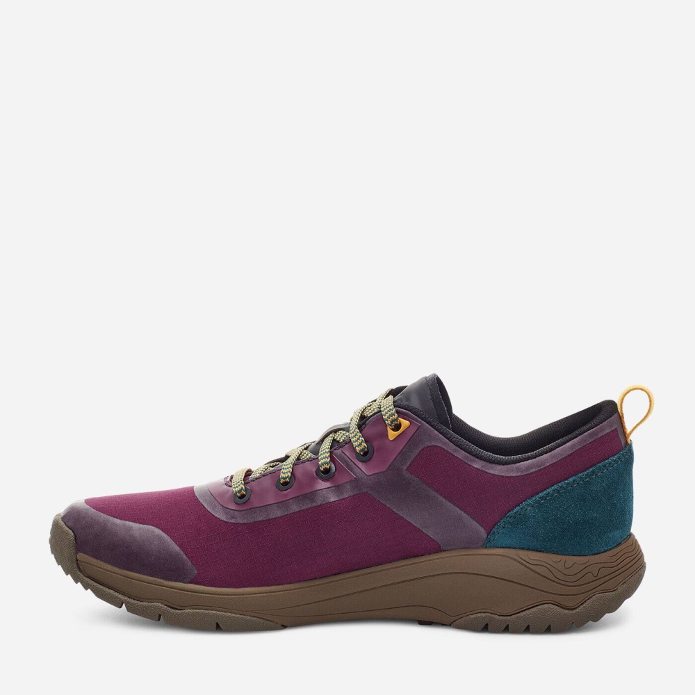 Women's Teva Gateway Low Sneakers Purple | 134690KGO