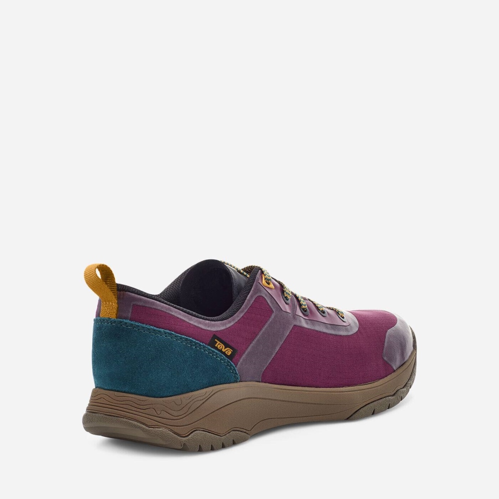 Women's Teva Gateway Low Sneakers Purple | 134690KGO