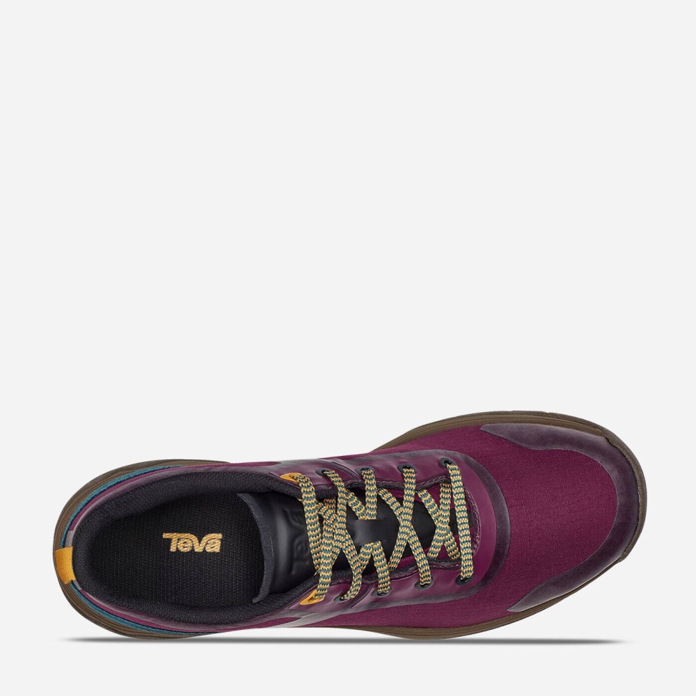 Women's Teva Gateway Low Sneakers Purple | 134690KGO