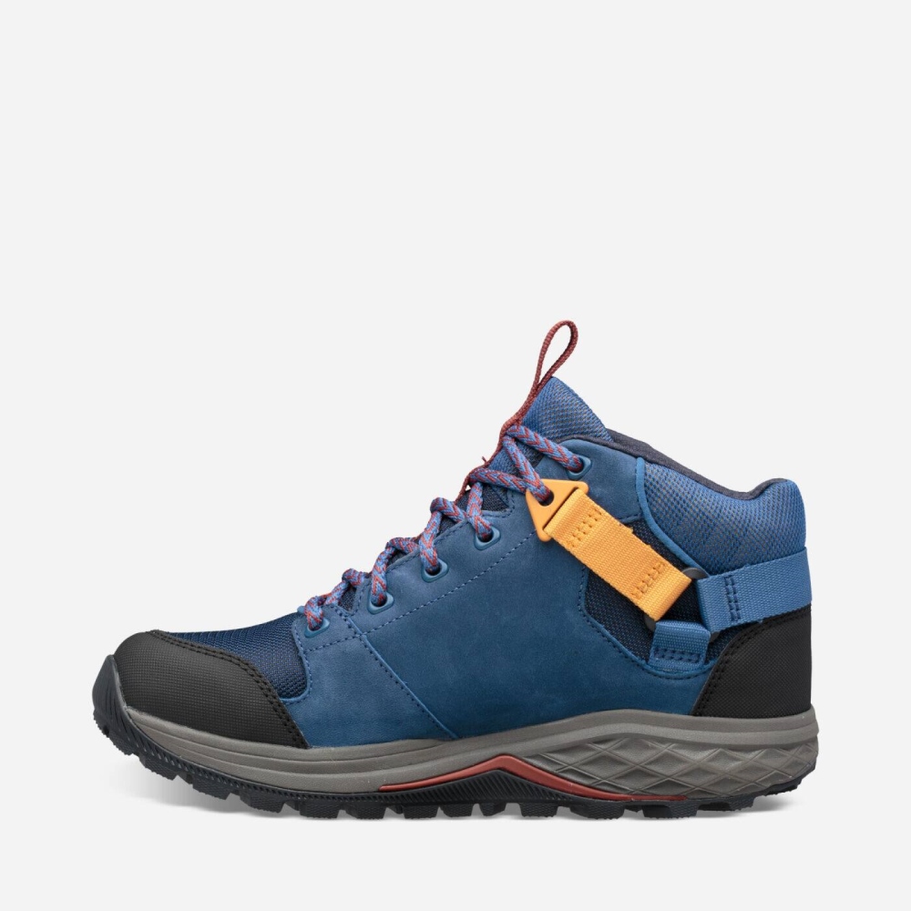 Women's Teva Grandview GTX Boots Dark Blue | 940376ELF