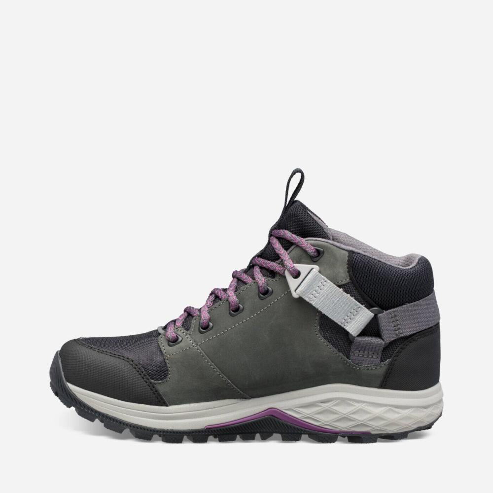 Women's Teva Grandview GTX Boots Dark Grey | 607483SXC