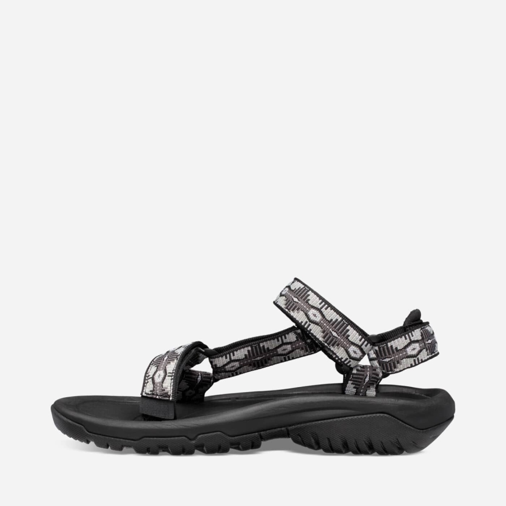 Women's Teva Hurricane XLT2 Hiking Sandals Black White | 568147YTK