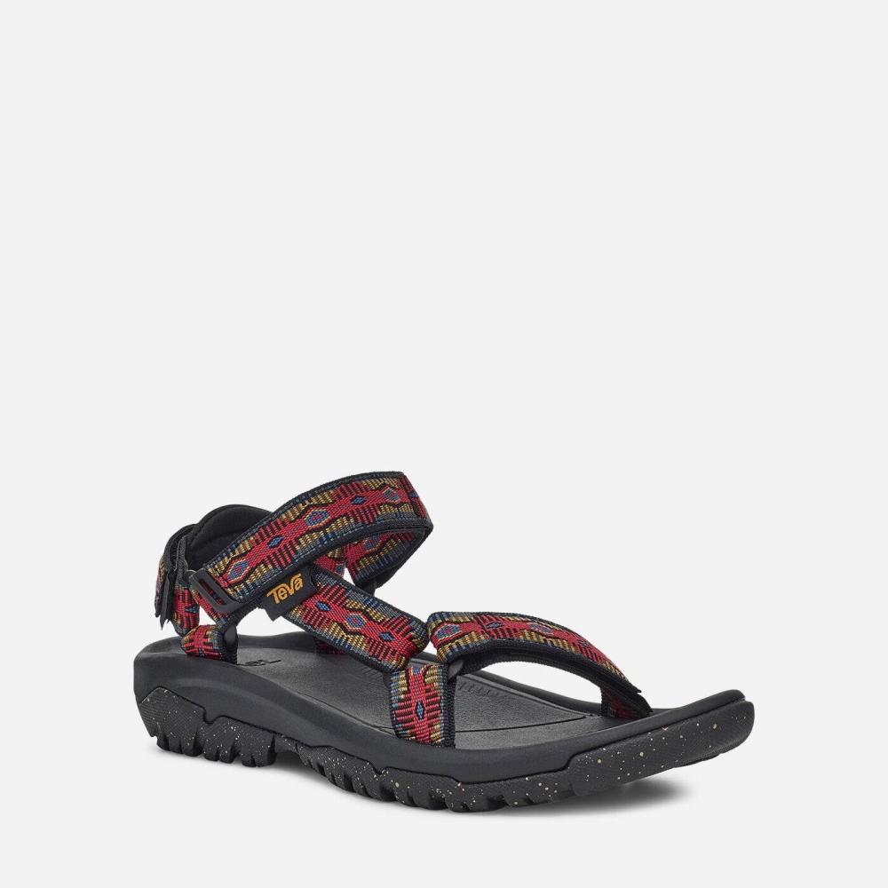 Women's Teva Hurricane XLT2 Hiking Sandals Black Red | 576819TDV