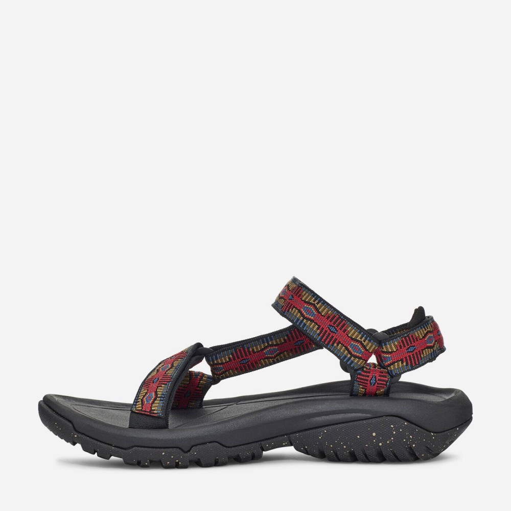 Women's Teva Hurricane XLT2 Hiking Sandals Black Red | 576819TDV