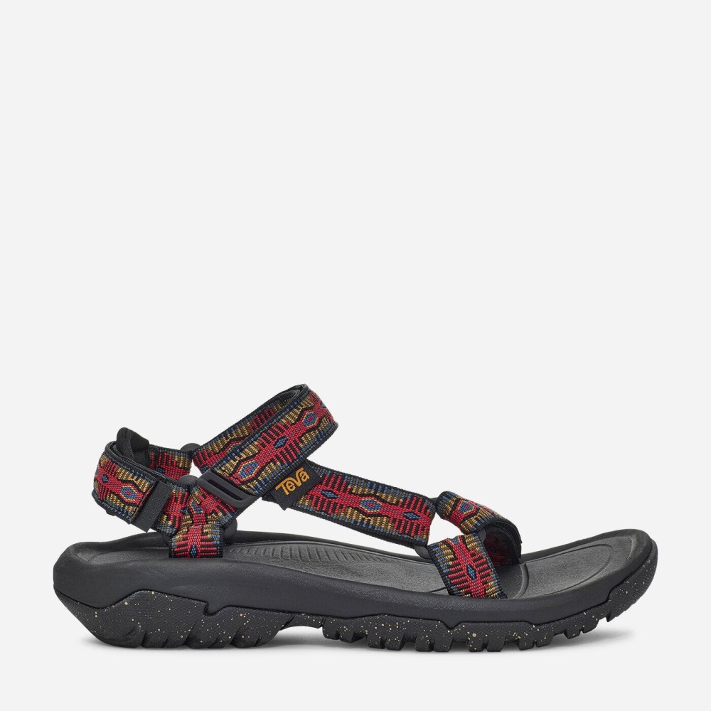 Women\'s Teva Hurricane XLT2 Hiking Sandals Black Red | 576819TDV