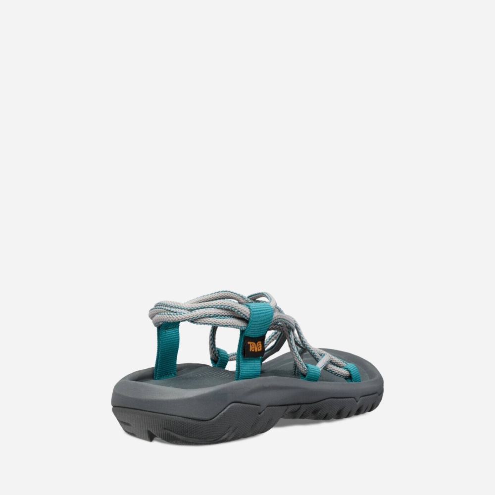 Women's Teva Hurricane XLT Infinity Hiking Sandals Grey Turquoise | 185970OPX