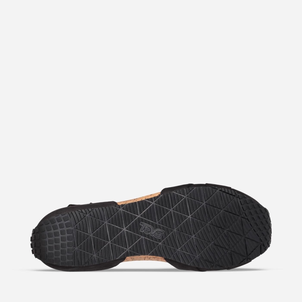 Women's Teva Mahonia Mary Jane Slip On Shoes Black | 738954NSW