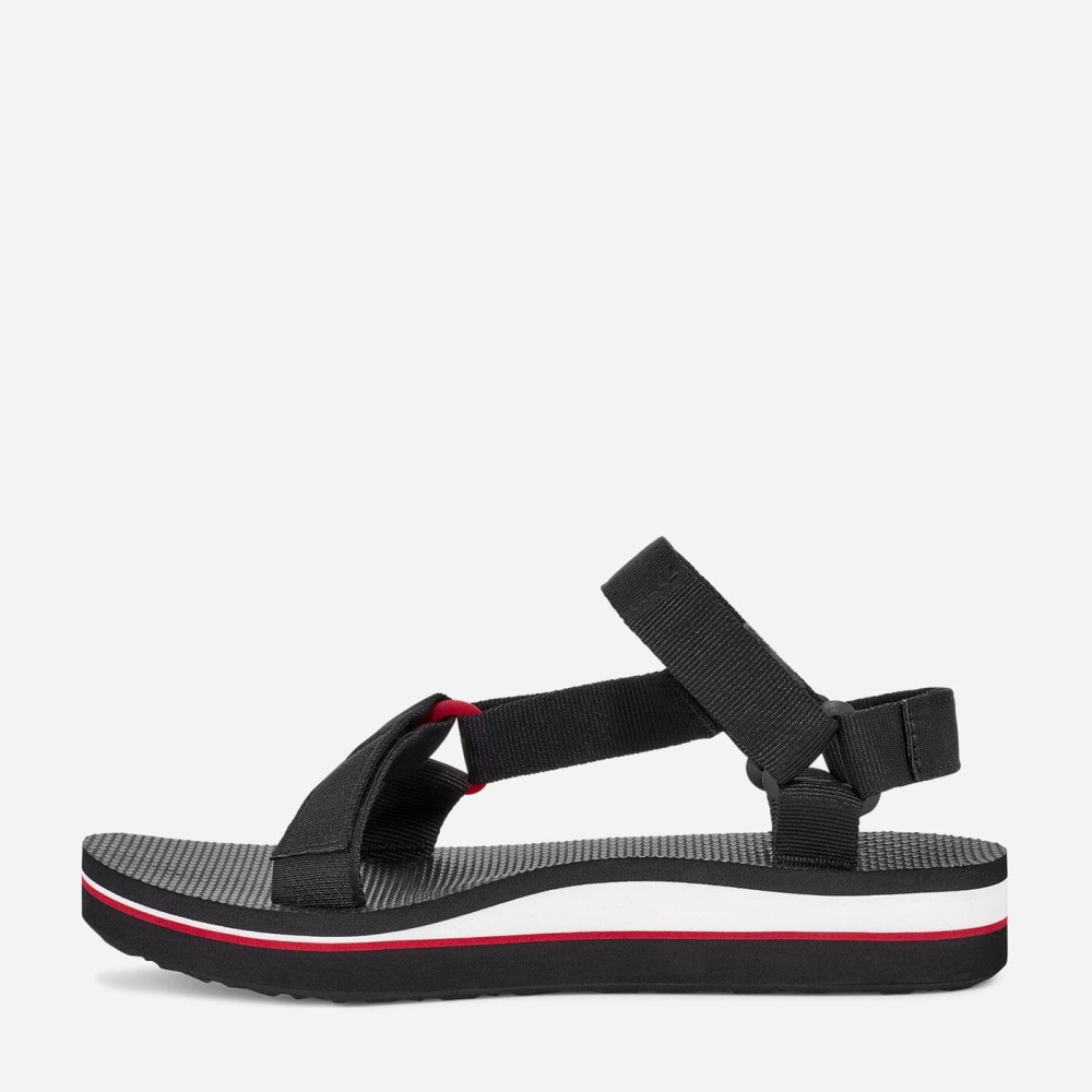 Women's Teva Midform Universal Flatform Sandals Black | 175023UTE