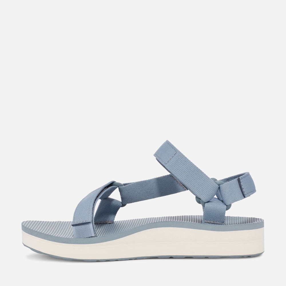 Women's Teva Midform Universal Flatform Sandals Light Blue | 635089DWZ