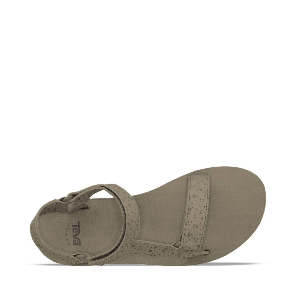 Women's Teva Midform Universal Star Flatform Sandals Beige | 631045OZL