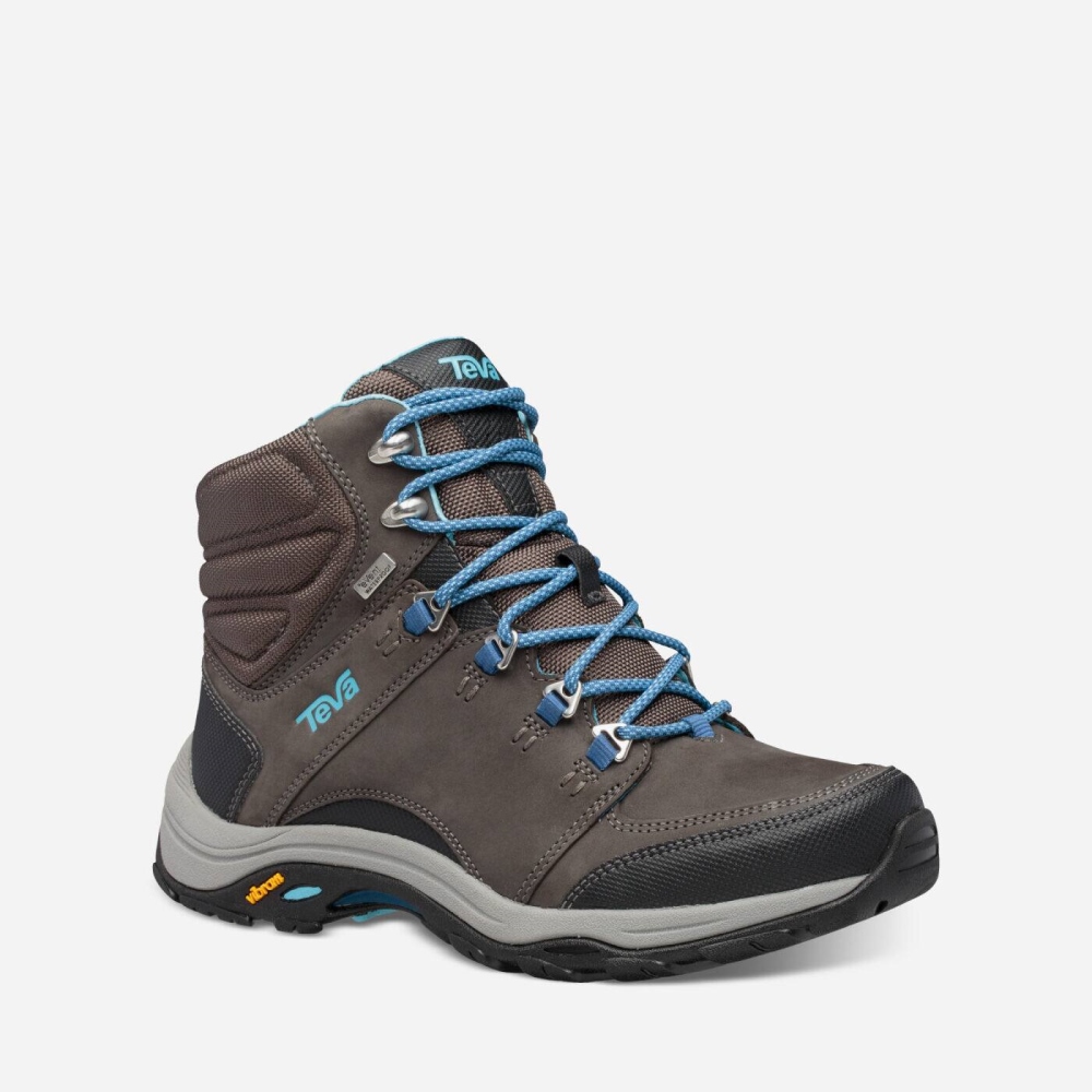 Women's Teva Montara Mid eVent Boots Dark Grey | 503692QCY