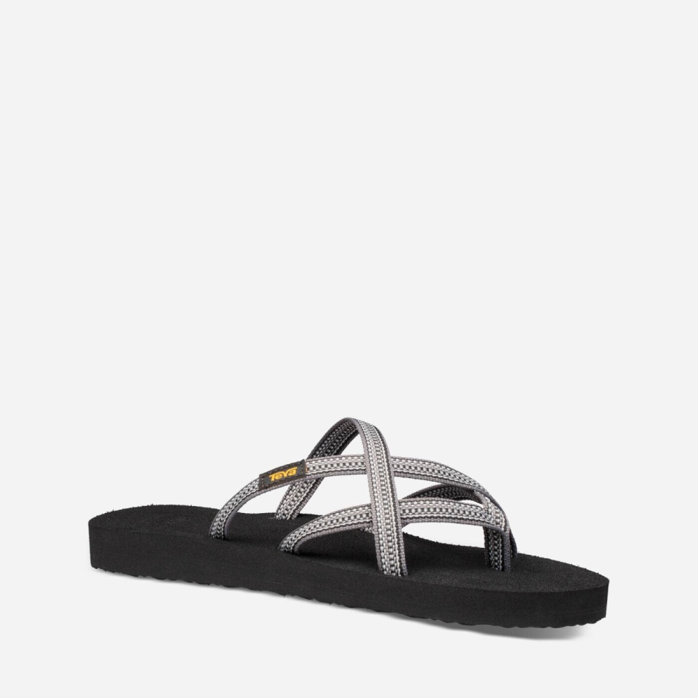 Women's Teva Olowahu Flip Flops Grey | 418920WCK