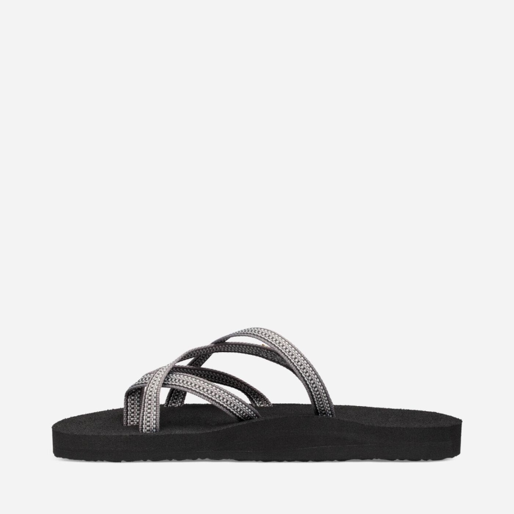 Women's Teva Olowahu Flip Flops Grey | 418920WCK